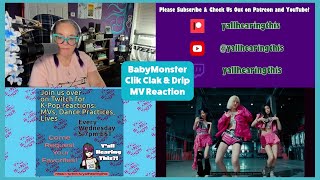 BabyMonster ‘Clik Clak and Drip’ MV Reaction 🦄💖 [upl. by Alesram]