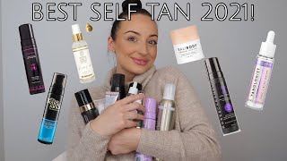 My MOST Used Self Tanners of 2021 St Tropez Bali Body Bondi Sands and More [upl. by Etiuqal]