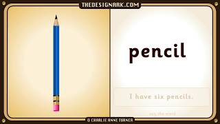 PENCIL How to pronounce the English word pencil [upl. by Rafaellle]