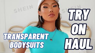 4K Transparent Bodysuits Try On Haul [upl. by Tutt]