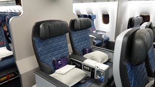 Delta Airlines Premium Economy  Premium Select   767400 Trip Report [upl. by Gambrill]