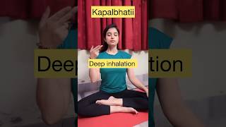 Purify your lungs🫁 yogaforbeginners yoga youtubeshorts health [upl. by Eirallih]