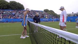 2013 Aegon International Quarterfinal WTA Highlights [upl. by Asilak]