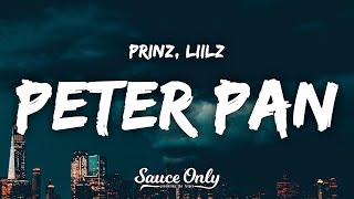 Prinz  Peter Pan Lyrics ft Liilz [upl. by Ailil]