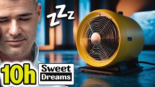 GORGEOUS Sound to Fall Asleep Instantly  Fan Heater Sound to Sleep White Noise Dark Screen [upl. by Xino218]