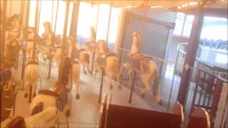 Waldameer Carousel  On Ride POV  July 14 2015 [upl. by Idnas]