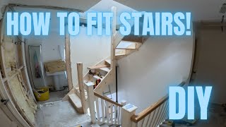 How To Fit Stairs To A Loft Conversion  Day 12 [upl. by Mak]