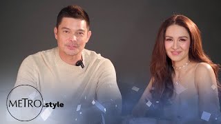 Dingdong Dantes and Marian Rivera Play Jenga  MetroStyle [upl. by Spatz]