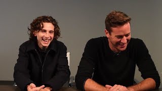 Armie Hammer amp Timothée Chalamet cute moments Part 3 [upl. by Yesnik335]