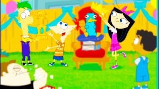 Phineas and Ferb Part 1  Thumbs Up and Thank You Perry the Platypus [upl. by Ahserkal]