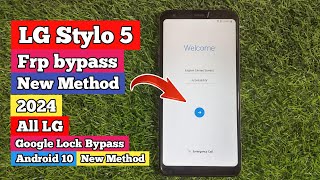 LG Stylo 5 Frp bypass  LG Stylo 5 Google account bypass  All LG Google account bypass  2024 [upl. by Rancell]