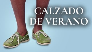 Calzado de verano guía para caballeros [upl. by Anhcar]