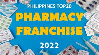 TOP 20 BEST PHARMACY FRANCHISE IN 2022 [upl. by Hinman]