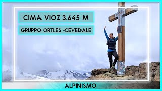 Via Normale Cima Vioz 3645 m ◭ Gruppo Ortles  Cevedale [upl. by Drofla448]