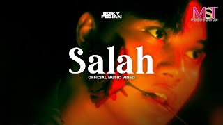 Rizky Febian  Salah  Official Music Video [upl. by Enimrej]