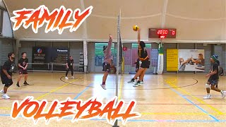 HIGHLIGHTS Family Volleyball Scrims [upl. by Hnid960]