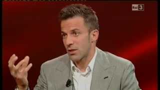 Alex Del Piero  Che tempo che fa 29042012 [upl. by Enirual]