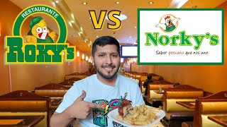 NORKYS VS ROCKYS 2022  CUAL SERA EL MEJOR POLLO A LA BRASA DE TODO EL PERU   ATENCION EN 5 MIN 🤯😱 [upl. by Ahsinyar460]