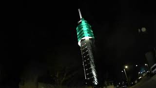 Transcend DrivePro Body 70 TV tower in LowLight [upl. by Charmian]