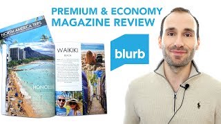 Blurb Premium amp Economy Magazine Review [upl. by Frame]