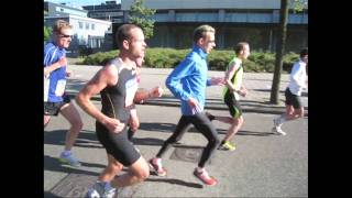 Erben Wennemars loopt marathon van Amsterdam [upl. by Rice188]