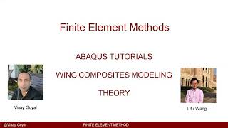 ABAQUS TUTORIAL COMPOSITE WING DESIGN  PART I  THEORY [upl. by Carmella231]