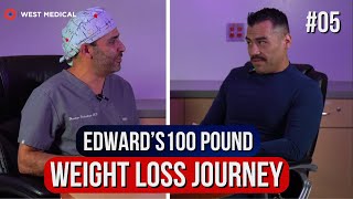 Incredible Weight Loss Journey From 300 to 175 Pounds  The Slim Podcast ft Dr Hooman amp Edward Lua [upl. by Annie243]