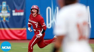 Oklahoma vs Texas 2024 Womens College World Series Finals Game 2  Extended highlights [upl. by Leia]