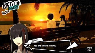 Persona 5  Dating Hifumi at Hawaii Trip HQ [upl. by Dixil668]