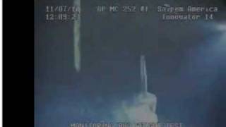 Wow Pipe Breaks on Cement Op BP Deepwater Horizon 11710 [upl. by Che]