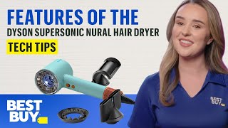 Using the Dyson Supersonic Nural Hair Dryer  Tech Tips from Best Buy [upl. by Gluck]