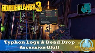 Typhon Logs amp Dead Drop Locations  Ascension Bluff  Borderlands 3 [upl. by Nader768]