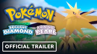 Pokemon Brilliant Diamond amp Shining Pearl  Official Legendary Encounters Trailer [upl. by Tomkin985]