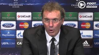 C1PSG  la satisfaction de Laurent Blanc [upl. by Ahseim]