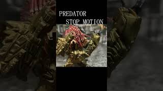 【Stop Motion】FERAL PREDATOR VS LASERSHOT PREDATOR 【NECA】 [upl. by Narmak]