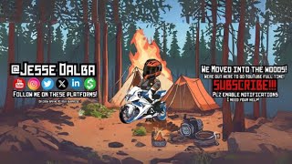 I moved into the woods to pursue YouTube Motorcycle channel come back [upl. by Navert773]