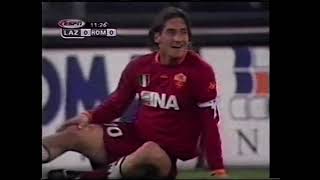 2002 03 10 Lazio v AS Roma FULL MATCH ESPN [upl. by Bullion]