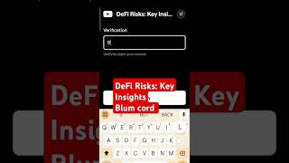 DeFi Risks Key Insights [upl. by Ettenawtna]