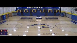 Agoura High School vs Moorpark High School BV Volleyball Boys Varsity Volleyball [upl. by Eberta]