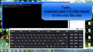 how to install msi files on windows 7 amp 8 working 100 [upl. by Llezo]