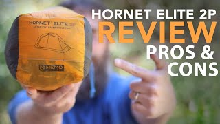 Nemo Hornet Elite 2p Ultralight Two Person Backpacking Tent Review  Pros and Cons  2021 [upl. by Sapphire]