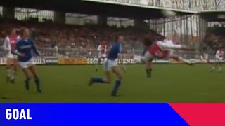 WEERGALOZE OMHAAL Marco van Basten  Ajax  FC Den Bosch 09111986  Goal [upl. by Marino]