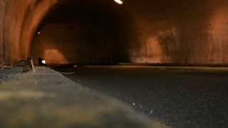 Honda Hawk GT Walk Around and ride through tunnel [upl. by Semmes]