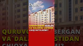 Quruvchilar bergan vadalarini ustidan chiqyaptilarmi [upl. by Beitz]