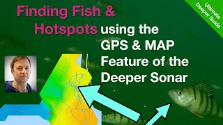 ► Deeper Sonar Fish Finder  How to use the Mapping Feature GPS ★★★★★ [upl. by Anaela576]