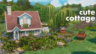 elderly couples cottage  the sims 4 speed build [upl. by Dore131]