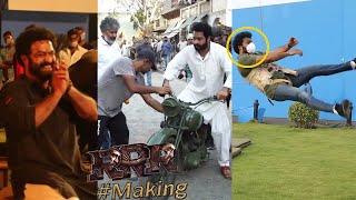 RRR Jr Ntr Making Video  RRR Making Video  Rajamouli Ram CharanAlia BhattAjay Devgan [upl. by Healion923]