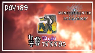 MHWIB  Fatalis TA wiki  Gunlance 1333quot80 DAY 189 [upl. by Adnat]