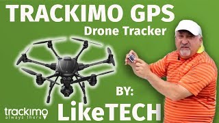 Trackimo GPS Drone Tracker Review by LikeTECH [upl. by Nnairrehs]