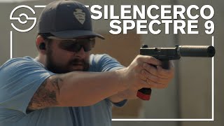 SilencerCo Spectre 9  Lightweight Titanium Pistol Suppressor [upl. by Akena]